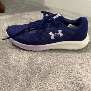 Womens Under Armour Charged Pursuit 3, blue, Brand New, never worn.  Size 9